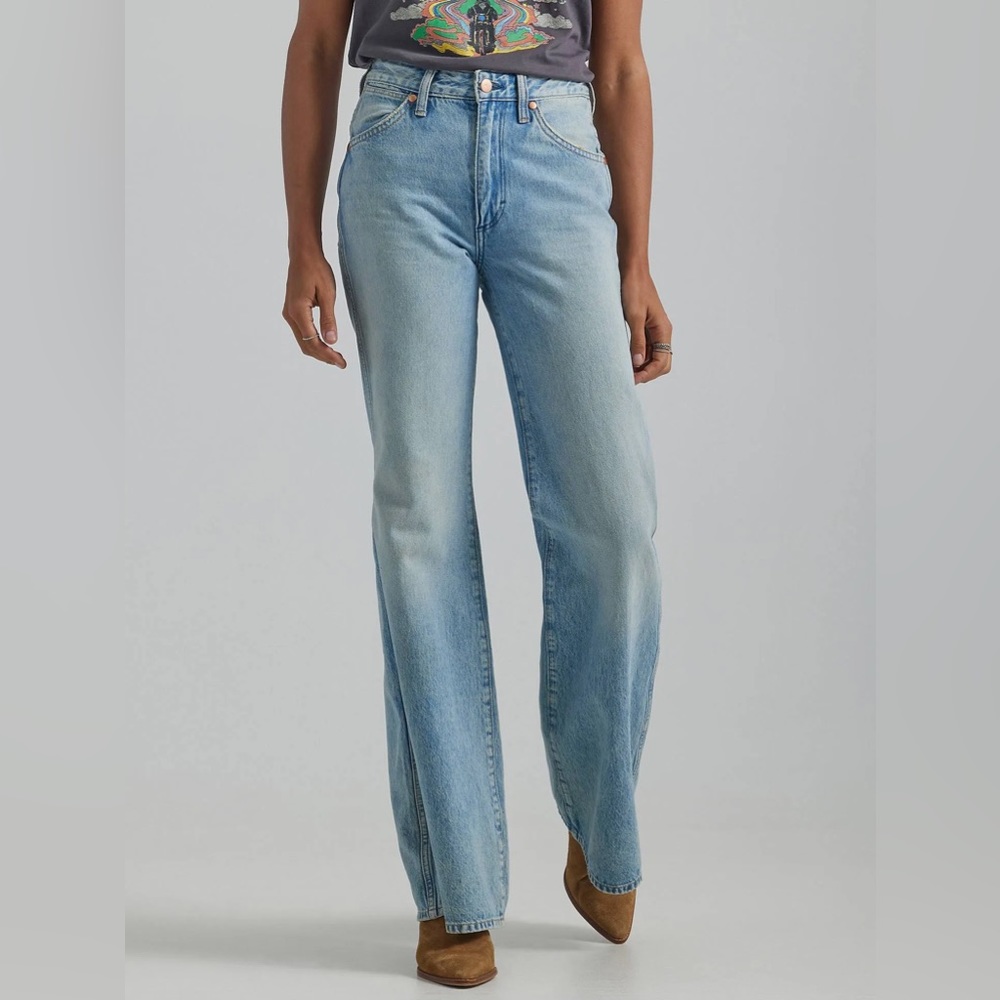 NWT Women's Wrangler Honolua Wanderer 622 High Rise Flare Jeans Size 24X30 - Picture 4 of 10